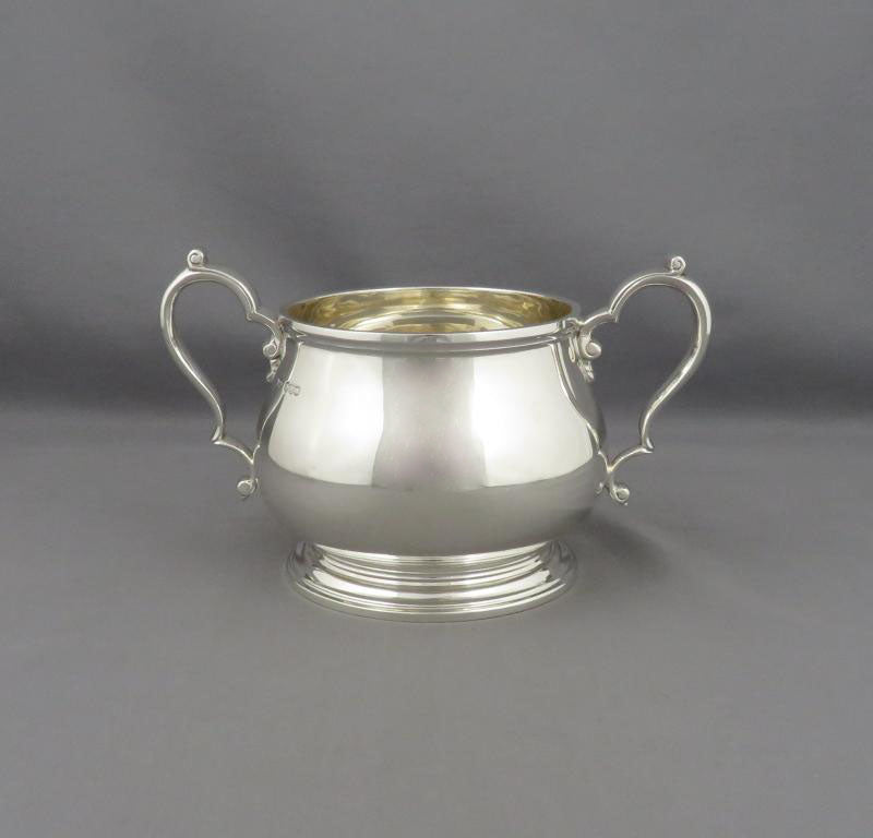 Mappin &amp; Webb George V Silver Tea Service - JH Tee Antiques