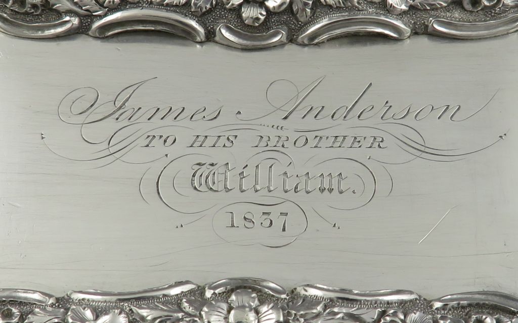 William IV Silver Snuff Box - JH Tee Antiques