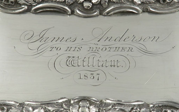 William IV Silver Snuff Box - JH Tee Antiques