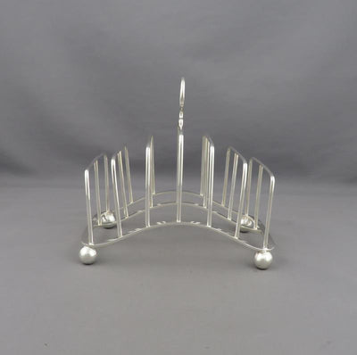 George III Silver Toast Rack