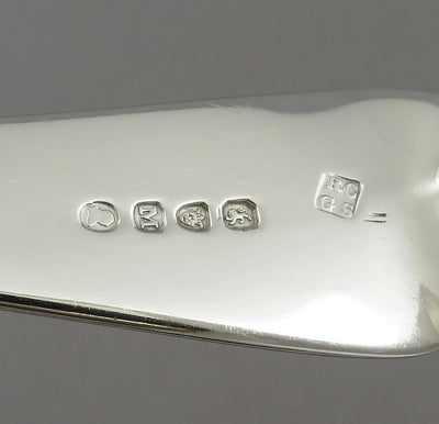 Old English Silver Stuffing Spoon