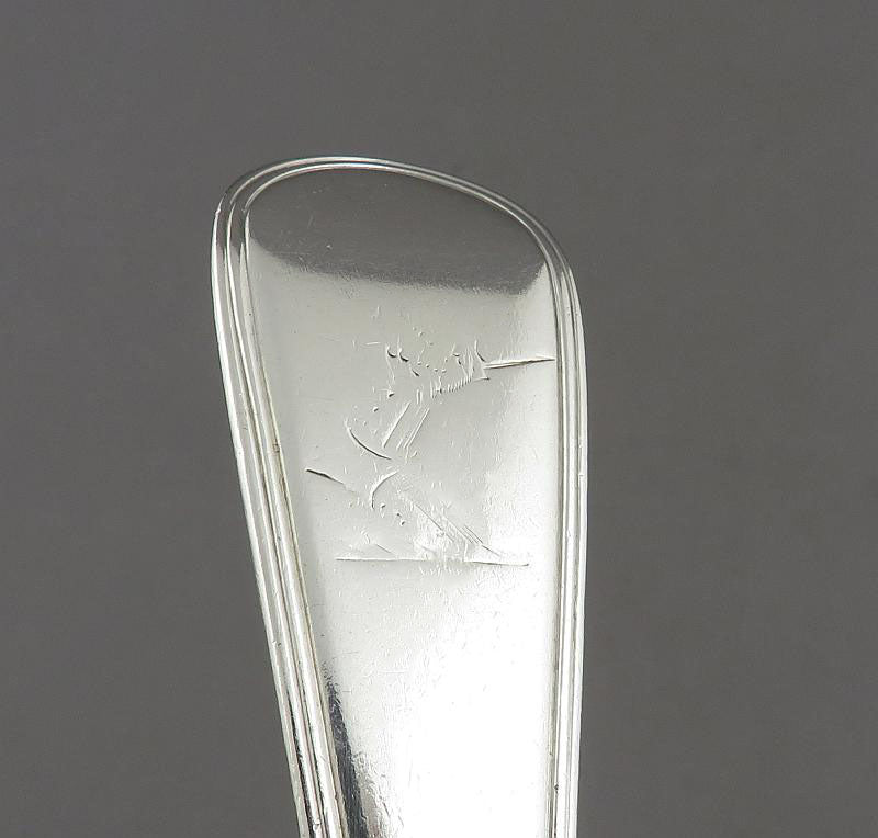 George III Silver Stuffing Spoon