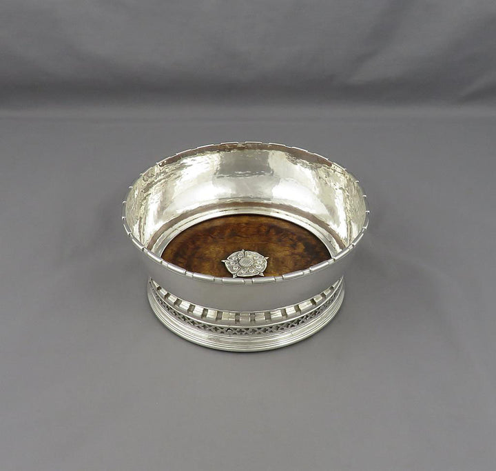 Omar Ramsden Sterling Silver Wine Coaster - JH Tee Antiques