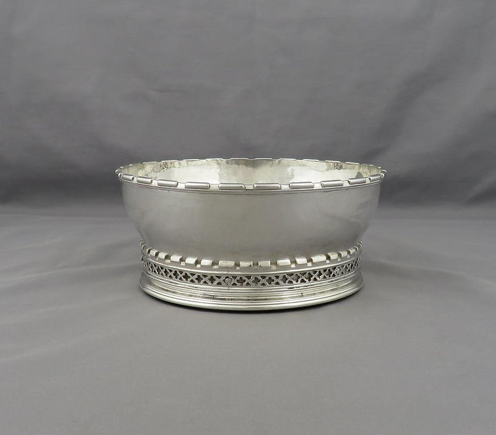 Omar Ramsden Sterling Silver Wine Coaster - JH Tee Antiques