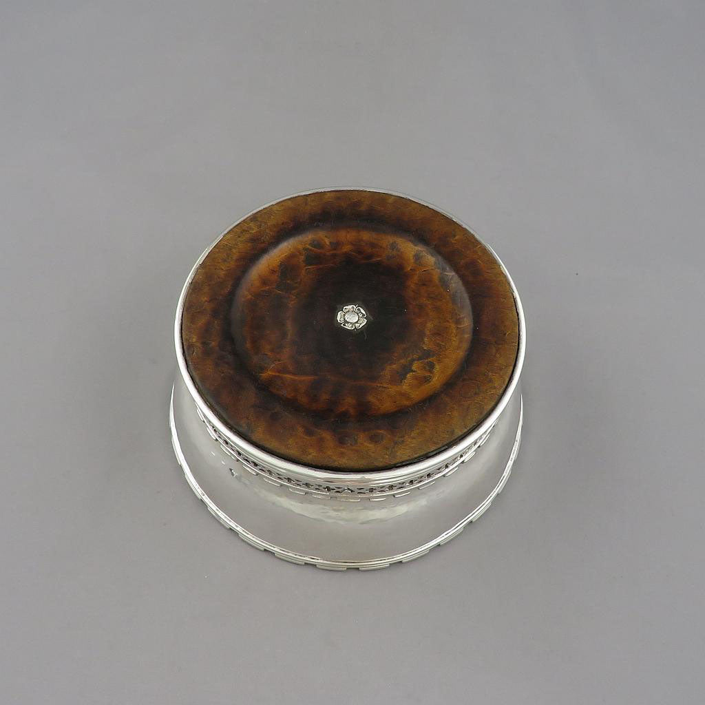 Omar Ramsden Sterling Silver Wine Coaster - JH Tee Antiques