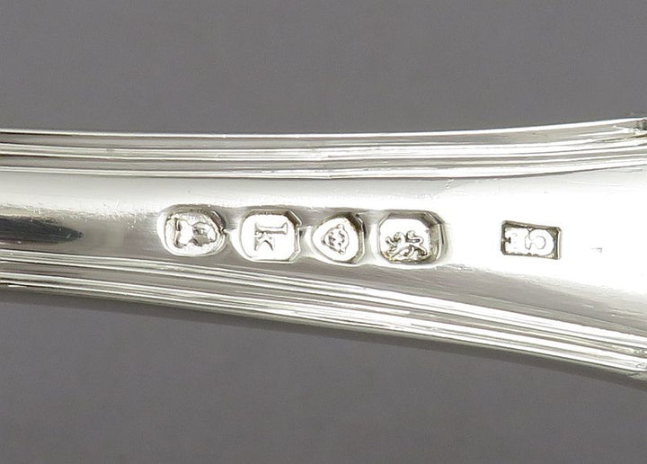 Kings Husk Silver Stuffing Spoons