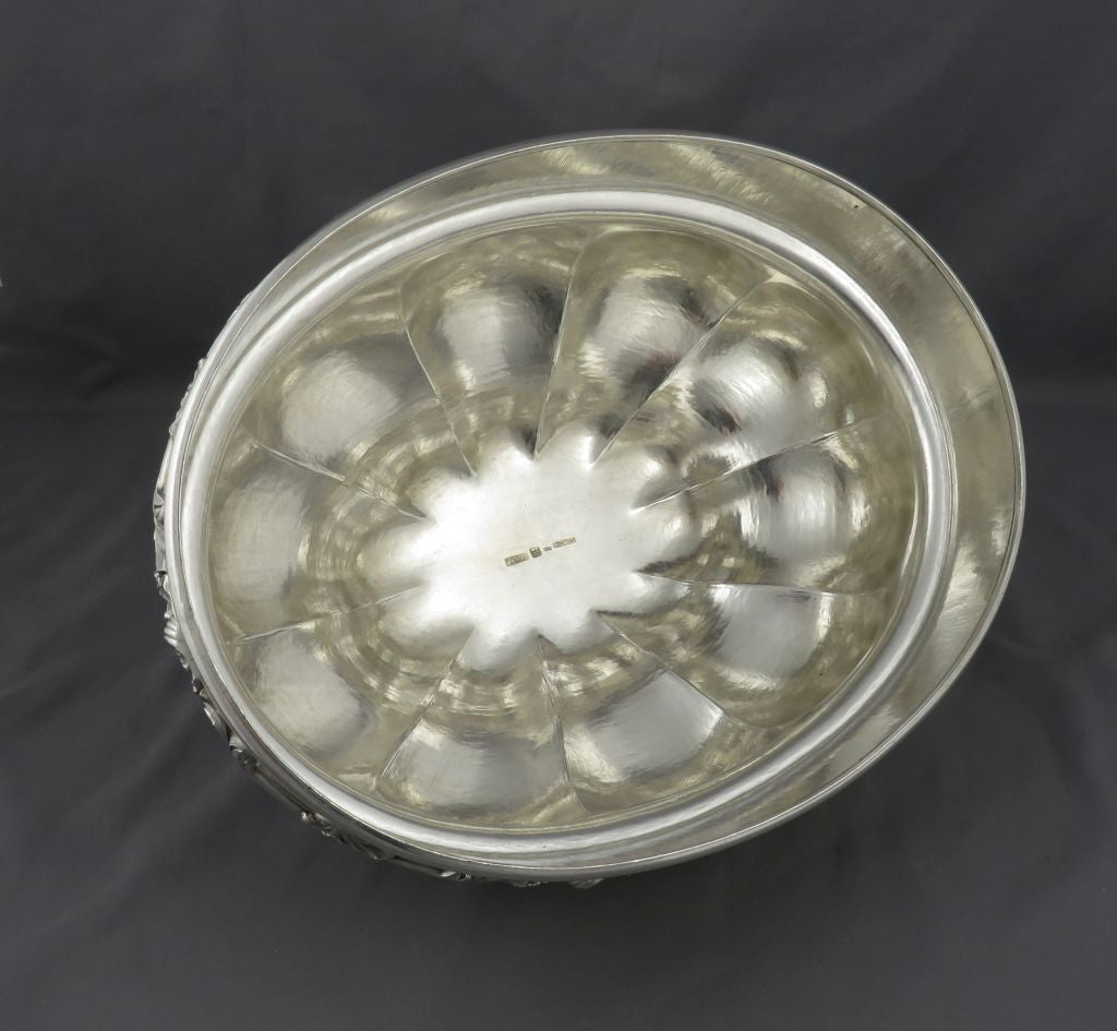 Pair of French Silver Plated Domes - JH Tee Antiques