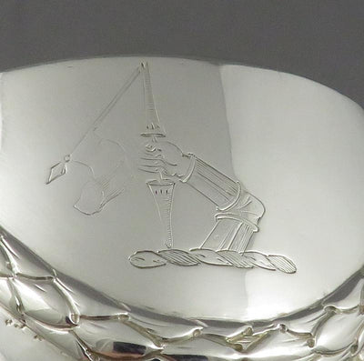 Pair of George III Sterling Silver Goblets