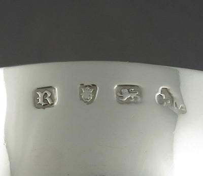 Pair of George III Sterling Silver Goblets