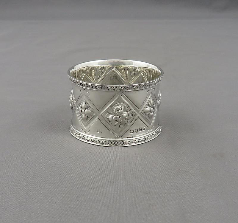 Victorian Sterling Silver Napkin Rings - JH Tee Antiques