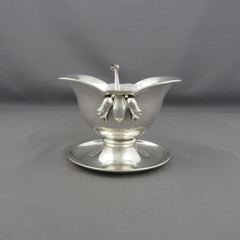 Poul Petersen Silver Sauce Bowl - JH Tee Antiques
