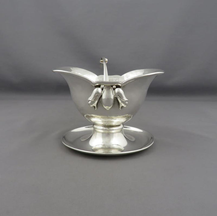 Poul Petersen Silver Sauce Bowl - JH Tee Antiques