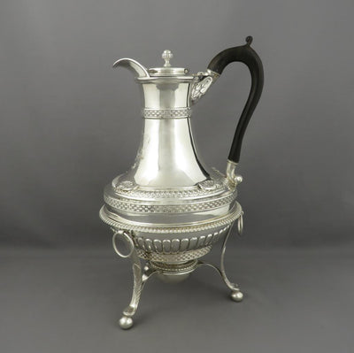 Paul Storr Silver Coffee Pot - JH Tee Antiques