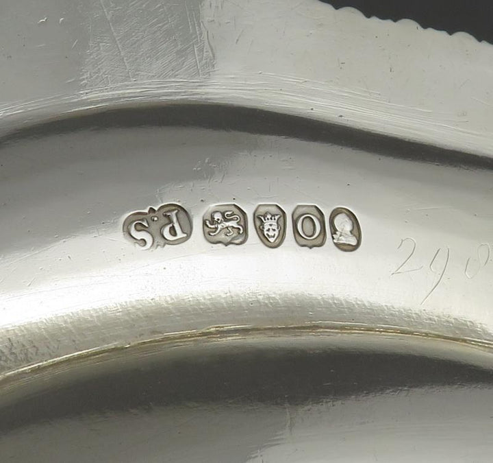 Paul Storr Silver Dinner Plate - JH Tee Antiques