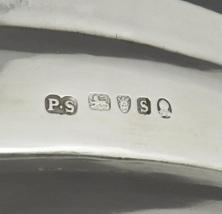 Paul Storr Sterling Silver Meat Platter - JH Tee Antiques