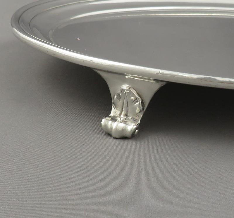 Paul Storr Sterling Silver Salver - JH Tee Antiques