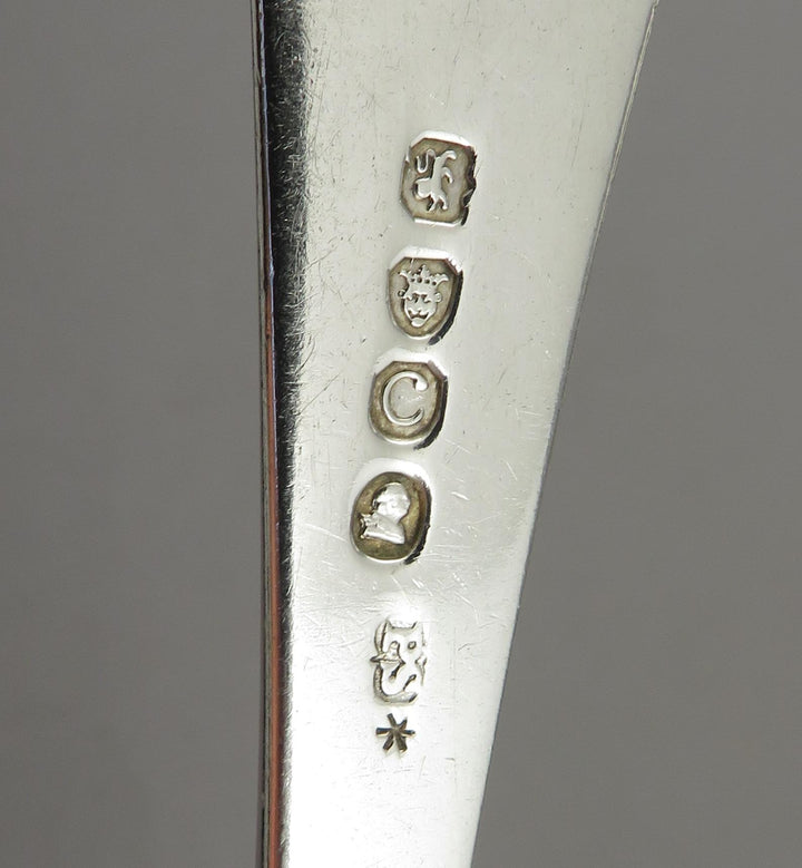 6 Paul Storr Sterling Silver Table Forks - JH Tee Antiques