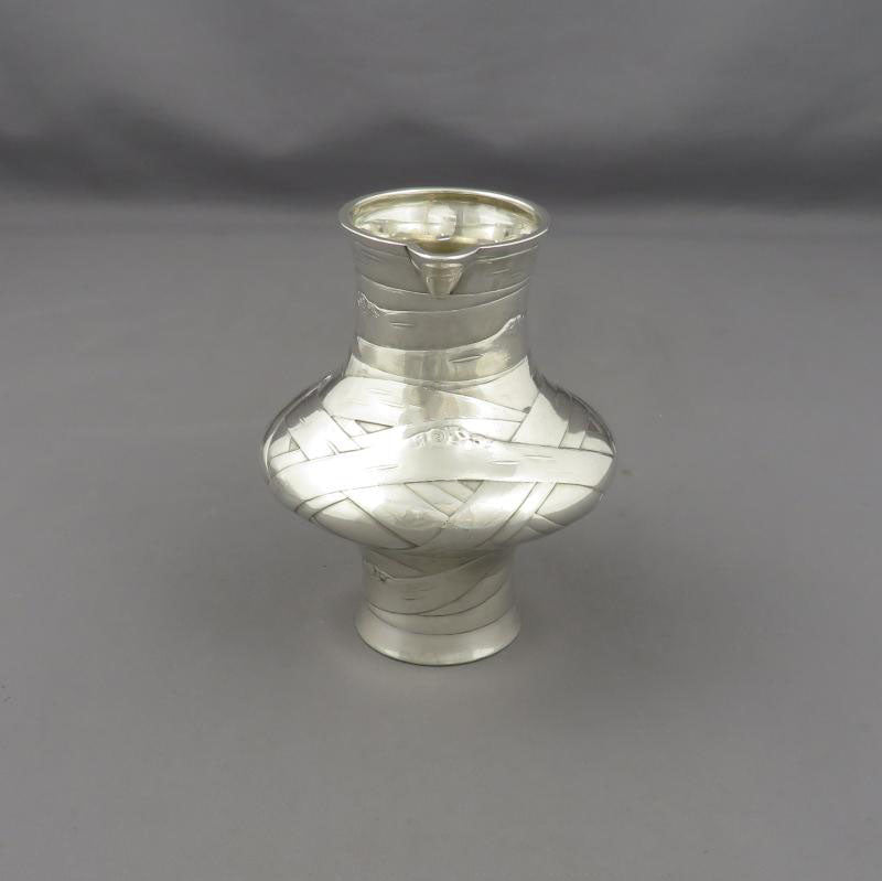 Pavel Sazikov Silver Cream Jug - JH Tee Antiques