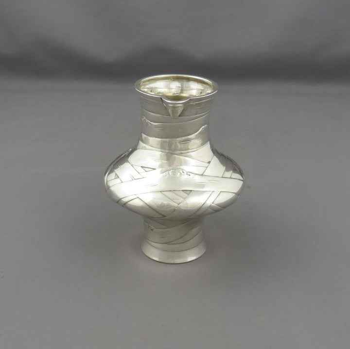 Pavel Sazikov Silver Cream Jug - JH Tee Antiques
