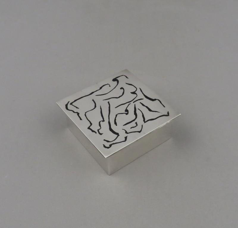 Per Sax Møller Sterling Silver Box - JH Tee Antiques