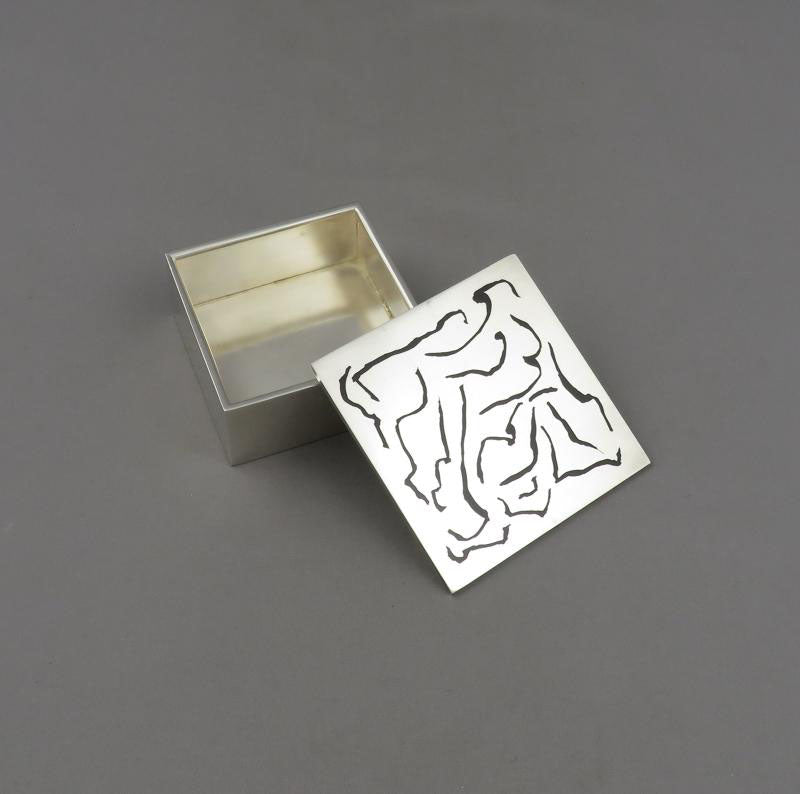Per Sax Møller Sterling Silver Box - JH Tee Antiques