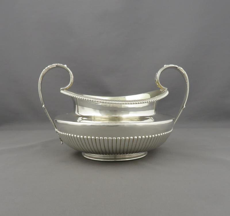 Philip Rundell Silver Cream and Sugar - JH Tee Antiques