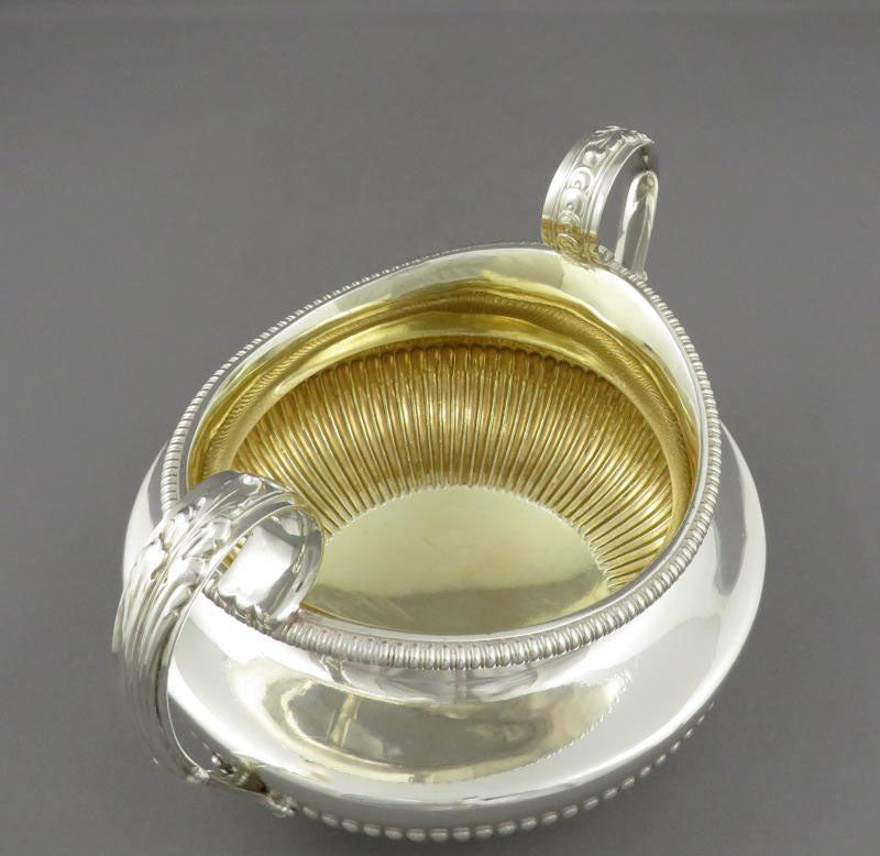 Philip Rundell Silver Cream and Sugar - JH Tee Antiques