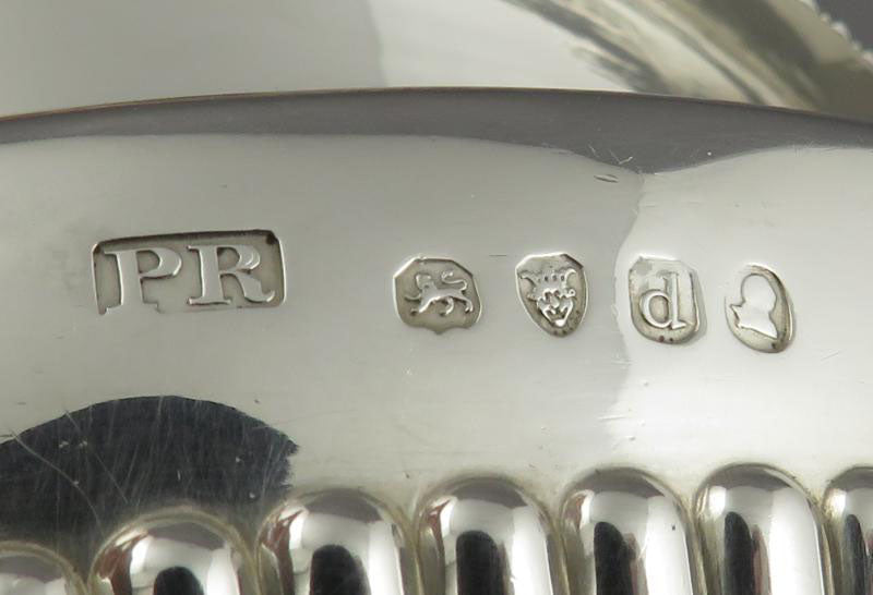 Philip Rundell Silver Cream and Sugar - JH Tee Antiques