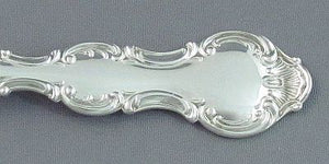 Birks Pompadour pattern sterling silver flatware identification