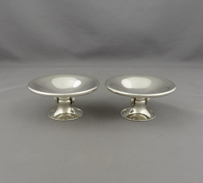Poul Petersen Sterling Reversible Candlesticks - JH Tee Antiques