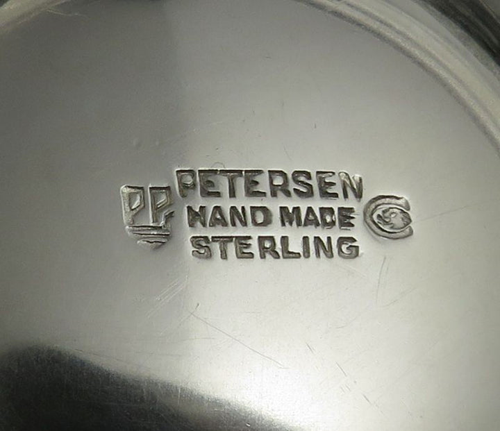 Poul Petersen Sterling Candlesticks - JH Tee Antiques