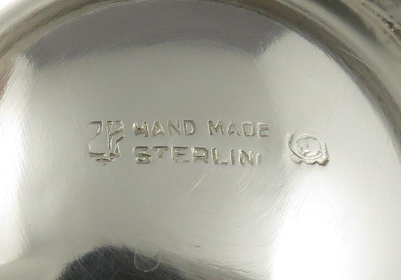Poul Petersen Sterling Silver Cream and Sugar - JH Tee Antiques