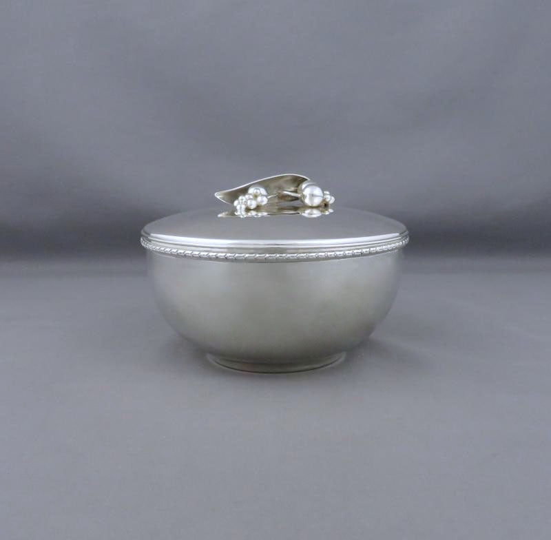 Poul Petersen Silver Dresser Box - JH Tee Antiques