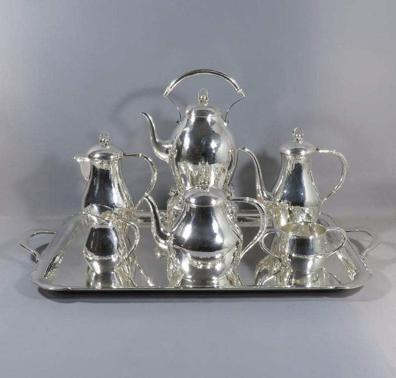 Poul Petersen Sterling Silver Tea Service