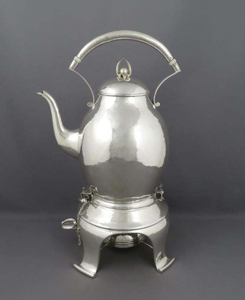 Poul Petersen Sterling Silver Tea Service - JH Tee Antiques