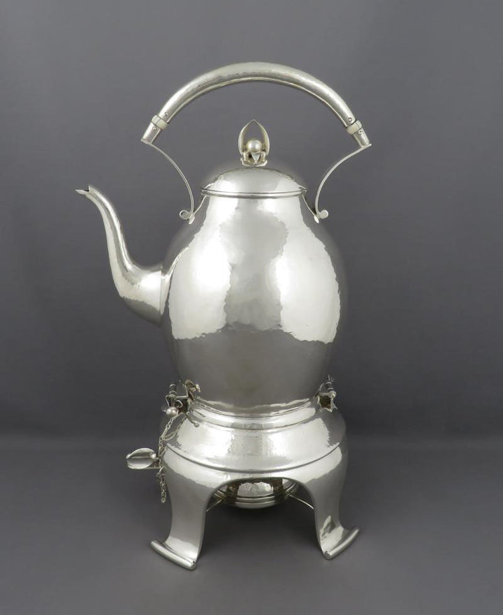 Poul Petersen Sterling Silver Tea Service - JH Tee Antiques