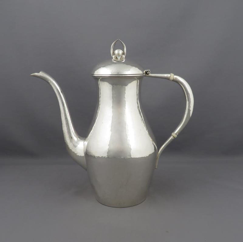 Poul Petersen Sterling Silver Tea Service - JH Tee Antiques