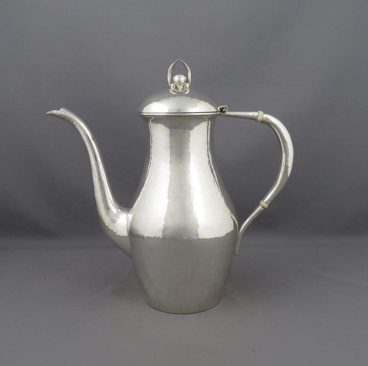 Poul Petersen Sterling Silver Tea Service - JH Tee Antiques