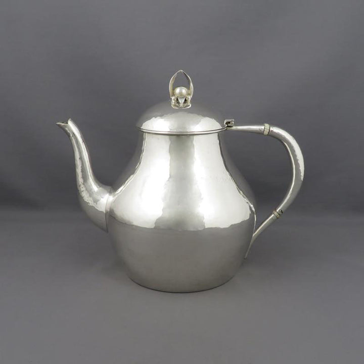 Poul Petersen Sterling Silver Tea Service - JH Tee Antiques