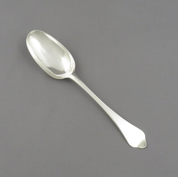 Queen Anne Silver Dog Nose Tablespoon - JH Tee Antiques
