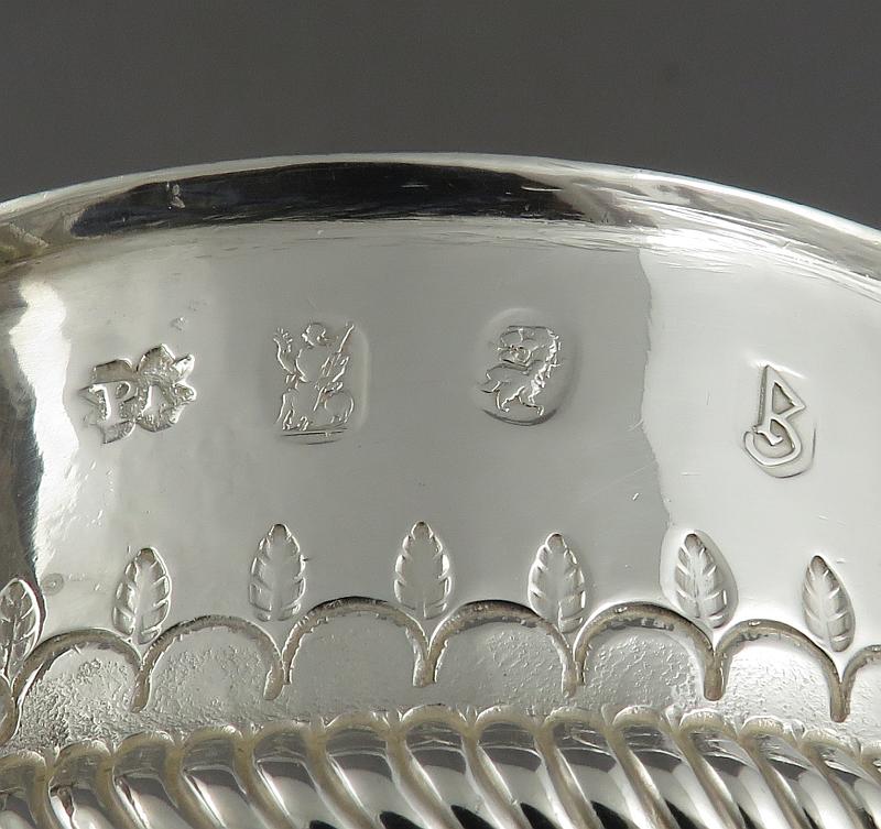 Queen Anne Silver Porringer - JH Tee Antiques