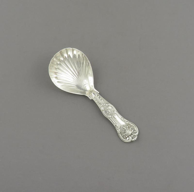 Victorian Silver Caddy Spoon - JH Tee Antiques