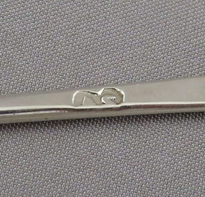 George II Silver Mote Spoon - JH Tee Antiques
