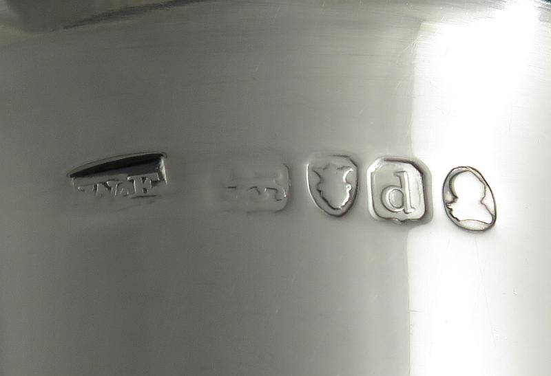 Regency Sterling Silver Goblet - JH Tee Antiques