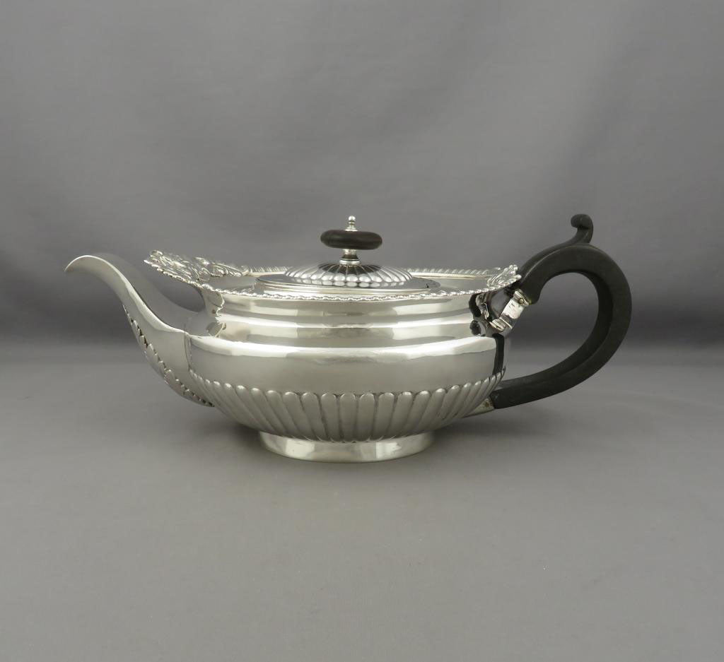 Regency Sterling Silver Teapot– JH Tee Antiques