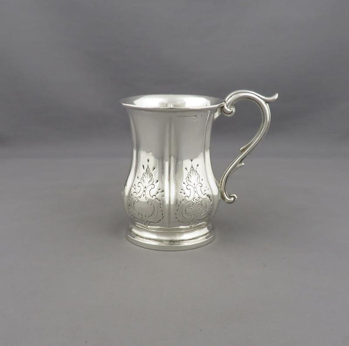 Canadian Sterling Silver Christening Mug - JH Tee Antiques