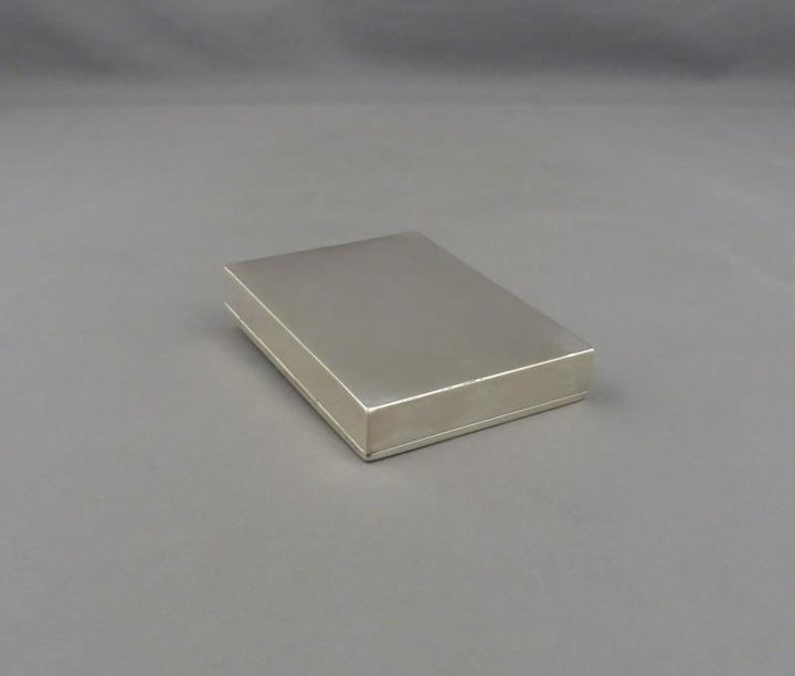 Russian Silver Cigarette Box - JH Tee Antiques