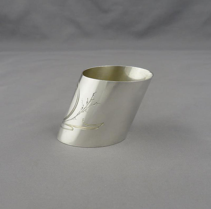 Russian Silver Napkin Ring - JH Tee Antiques