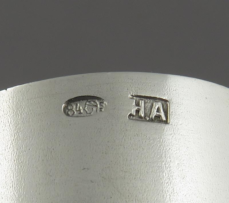 Russian Silver Napkin Ring - JH Tee Antiques