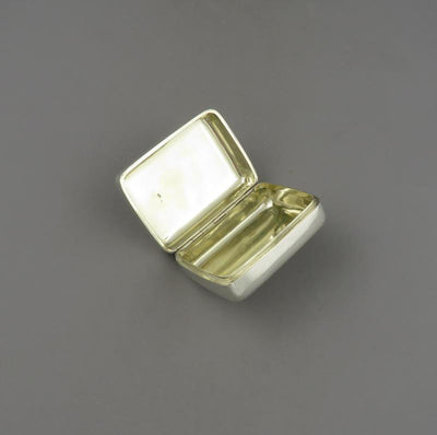 Russian Silver Soap Box - JH Tee Antiques